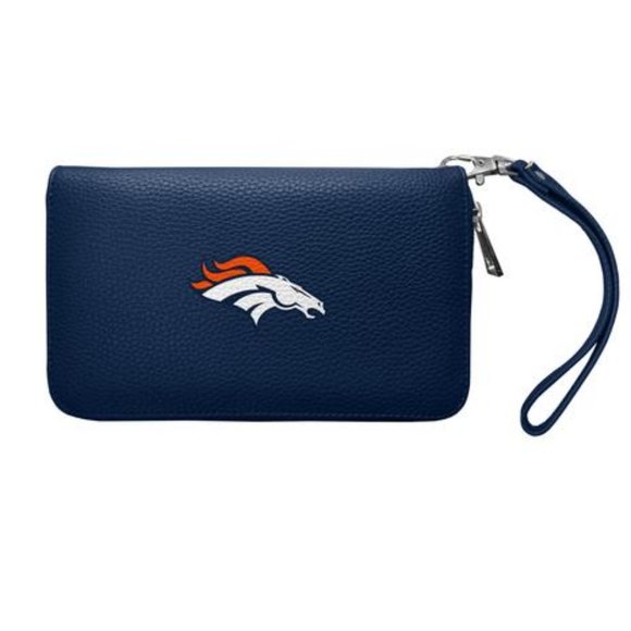 Handbags - NFL Denver Broncos Pebble Zip Organizer Wallet